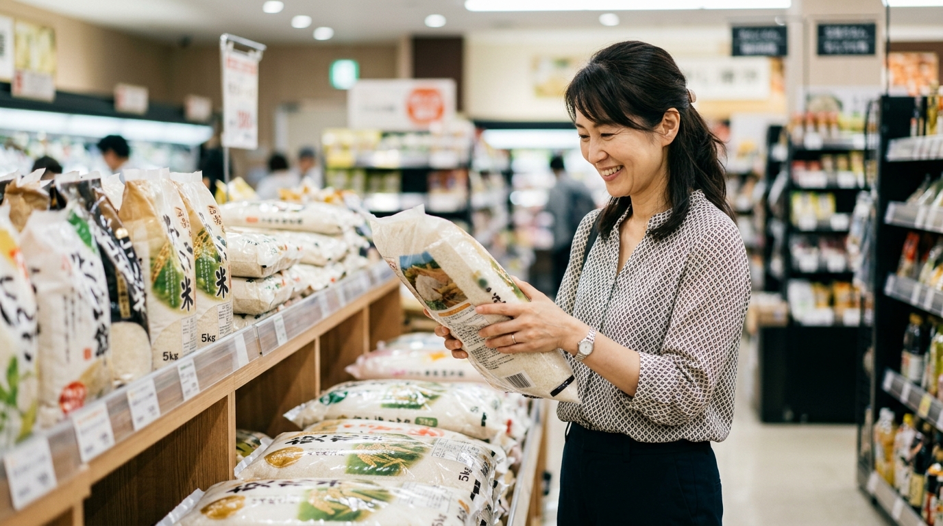 お米を5キロさらにお得に買うコツ